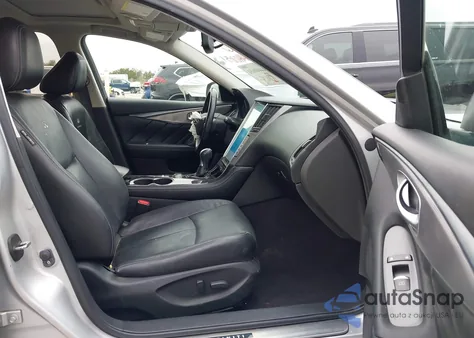 2014 Infiniti Q50 Premium from USA, damaged, VIN JN1BV7AP2EM690349